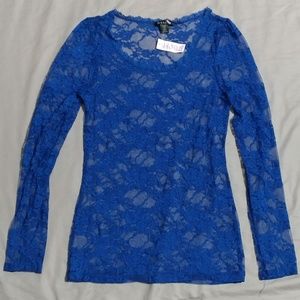 Bozzolo Long Sleeved Lace Top